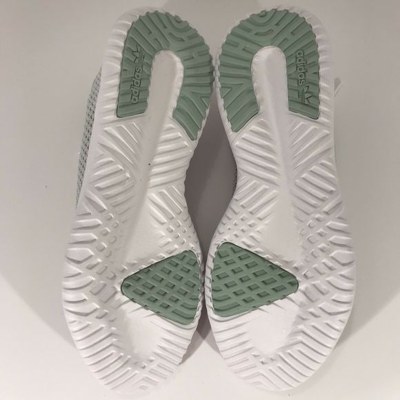 Adidas Tubular Shadow PK White/Ash Green/Scarlet - Picture 5 of 5